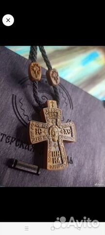 Крестик из бакаута